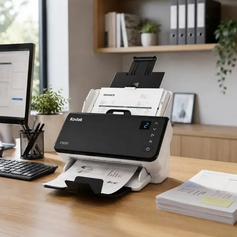 Equipamento Kodak para digitalização de documentos