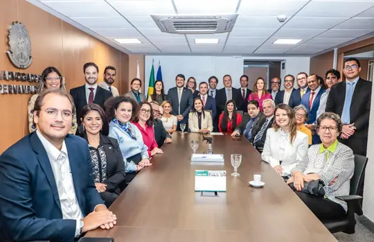 Representantes reunidos na OAB Pernambuco