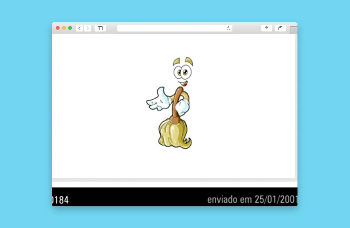 Proposta de mascote enviada ao concurso